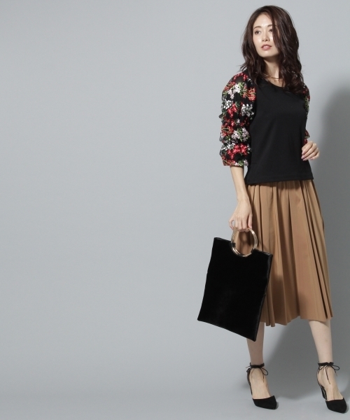 Andemiu（アンデミュウ）の「【WEB限定】リバーシブルスカート772011（スカート・レディース・ブラック/ピンク/イエロー/グリーン・FREE）」の15枚目の写真