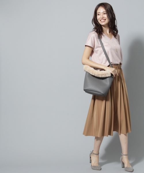 Andemiu（アンデミュウ）の「【WEB限定】リバーシブルスカート772011（スカート・レディース・ブラック/ピンク/イエロー/グリーン・FREE）」の16枚目の写真