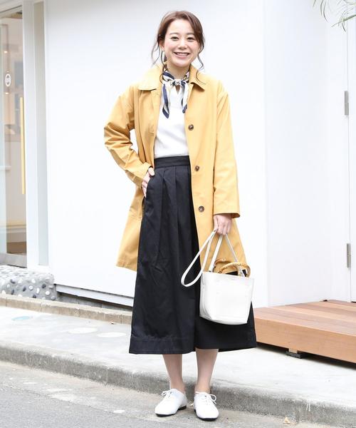 coen(コーエン)の「【大人気・追加生産】チノフレアマキシスカート(スカート・レディース・ブラック/ベージュ/カーキ/ネイビー・LARGE/MEDIUM)」の22枚目の写真