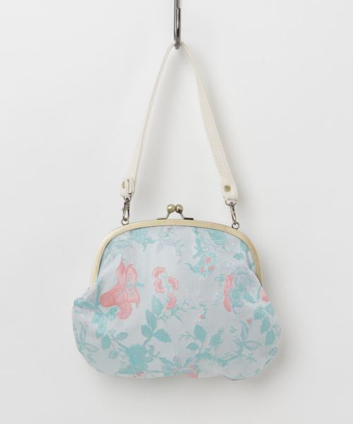 merlot plus(メルロープリュス)の「花柄がま口ハンドバッグ2649(ハンドバッグ・レディース・A/B・FREE)」の2枚目の写真