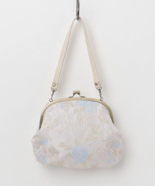 merlot plus(メルロープリュス)の「花柄がま口ハンドバッグ2649(ハンドバッグ・レディース・A/B・FREE)」の4枚目の写真