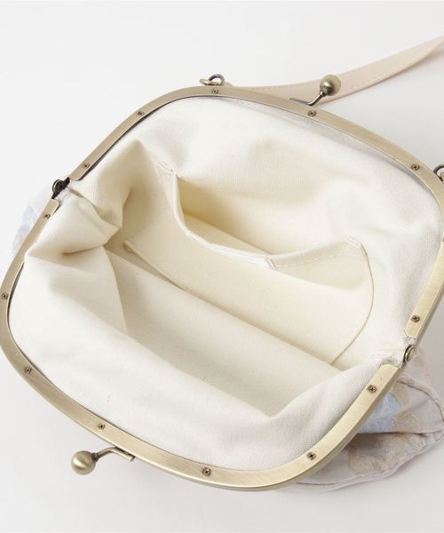 merlot plus(メルロープリュス)の「花柄がま口ハンドバッグ2649(ハンドバッグ・レディース・A/B・FREE)」の6枚目の写真