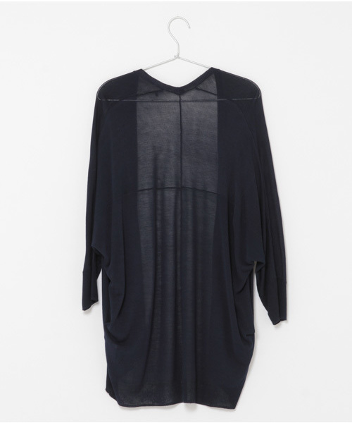 laboratory work（ラボラトリーワーク）の「レーヨントッパーカーデ（カーディガン/ボレロ・レディース・オフホワイト/グリーン/グレー/ネイビー・MEDIUM）」の12枚目の写真