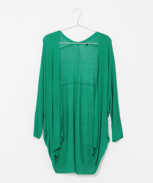 laboratory work（ラボラトリーワーク）の「レーヨントッパーカーデ（カーディガン/ボレロ・レディース・オフホワイト/グリーン/グレー/ネイビー・MEDIUM）」の19枚目の写真