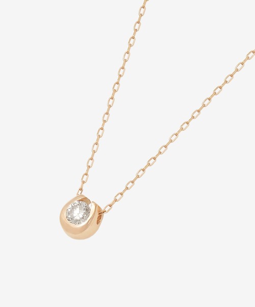 ESTELLE(エステール)の「K10 ピンクゴールド ダイヤモンド 馬蹄モチーフ ネックレス ESTELLE/エステール WEB限定(ネックレス・レディース・ピンクゴールド・40cm)」の10枚目の写真