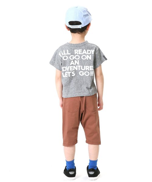 BREEZE（ブリーズ）の「3色2柄ロゴTシャツ（Tシャツ/カットソー・キッズ・ブラック/グレー/キナリ・80/90/100/110/120/130/140）」の7枚目の写真