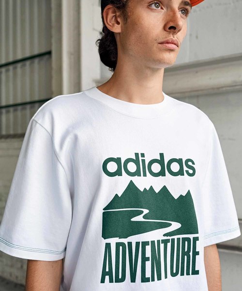 Adventure Tee アドベンチャー Tシャツ ★日本未入荷 adidas（アディダス）の「アドベンチャー Tシャツ ADVENTURE
