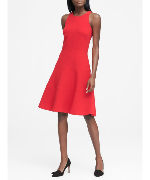 Republic バナナリパブリック のファッション レーサーバック Banana ストレッチ セール フィット フレアワンピース をセール価格で購入できます Banana ワンピース フィット フレアワンピース ワンピース Banana