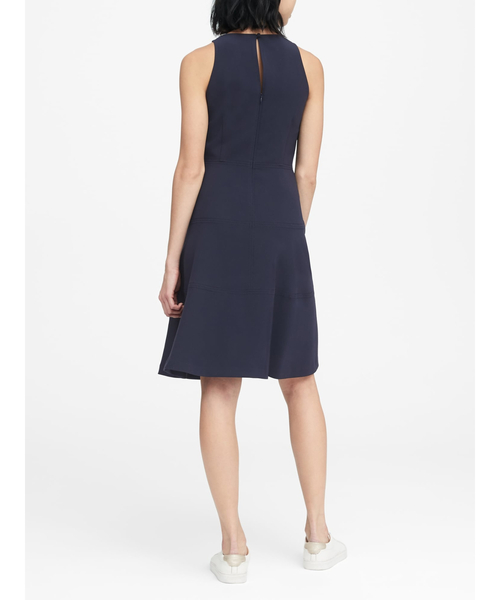 Republic バナナリパブリック のファッション レーサーバック Banana ストレッチ セール フィット フレアワンピース をセール価格で購入できます Banana ワンピース フィット フレアワンピース ワンピース Banana