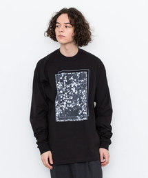 【CLANE HOMME】EX.FLOWER PRINT LONG TEE/別注フラワープリントロンティー