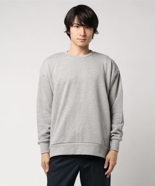 STYLEBLOCK（スタイルブロック）の「ビッグシルエットサイドジップクルーネックスウェットトレーナー（スウェット・メンズ・ピンク/ベージュ/レッド/グレー/ブラック/ホワイト・M/L）」の4枚目の写真