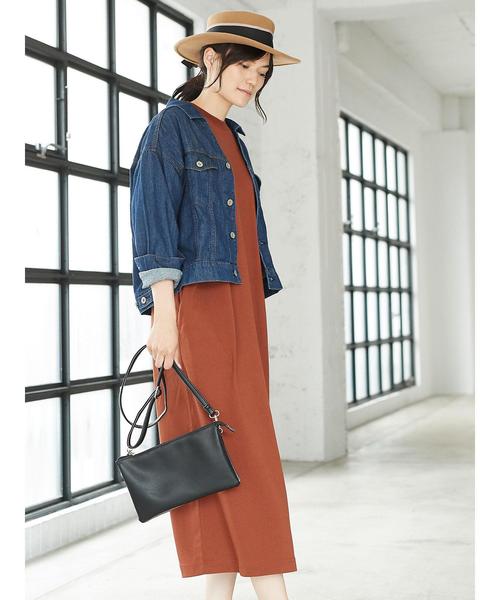 ツーピース デニムジャケット パンツ スカート アメリカン AMERICAN HOLIC（アメリカンホリック）の「スキッパーGジャン