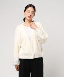 flower | ドーリーシャギーカーディガン(カーディガン/ボレロ)