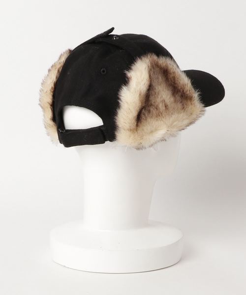 WEGO（ウィゴー）の「WEGO/ドックイヤーキャップ（キャップ・レディース・ブラック/ブラウン/グレー・FREE）」の4枚目の写真