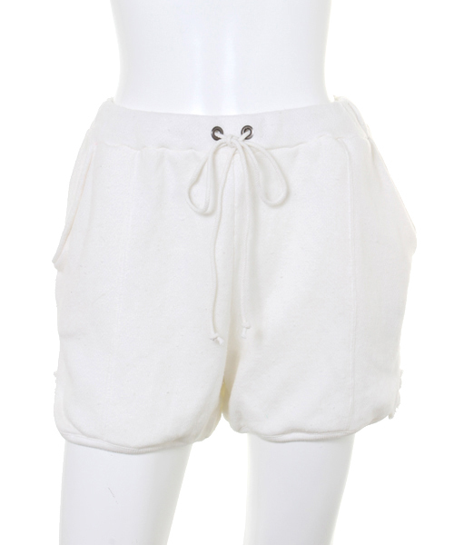 WC（ダブル シー）の「wc/スウェットショートパンツ（その他パンツ・レディース・ライトピンク/グリーン/オフホワイト/ブラック・FREE）」の5枚目の写真