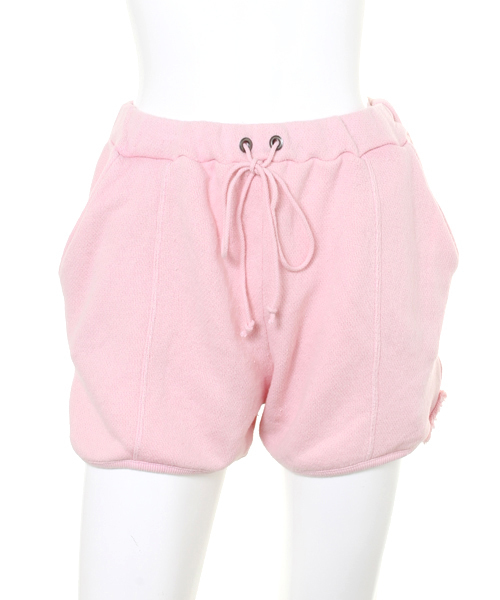 WC（ダブル シー）の「wc/スウェットショートパンツ（その他パンツ・レディース・ライトピンク/グリーン/オフホワイト/ブラック・FREE）」の6枚目の写真