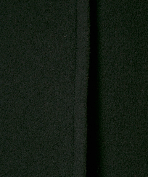 ANY SIS（エニィスィス）の「ソフトウールモッサ　コート（ピーコート・レディース・ブラック系/ブラウン系/ベージュ系/オレンジ系・1/2/3）」の10枚目の写真