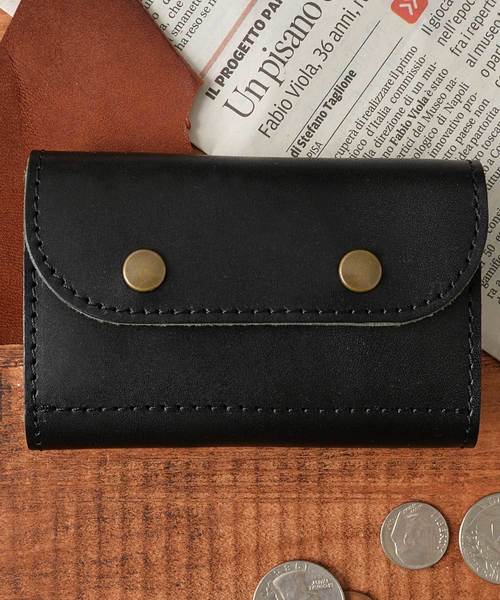 セール Add Tochigi Leather 本革 コインキャッチャー 財布 ミニウォレット 栃木レザー Made In Japan 財布 Add アッド のファッション通販 Zozotown