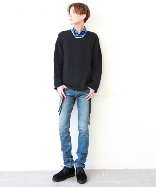 PADRONE（パドローネ）の「PADRONE ×MIDWEST別注 HAIR HIDEラバーソールシューズ（その他シューズ・メンズ・ブラック・42/41/40）」の17枚目の写真