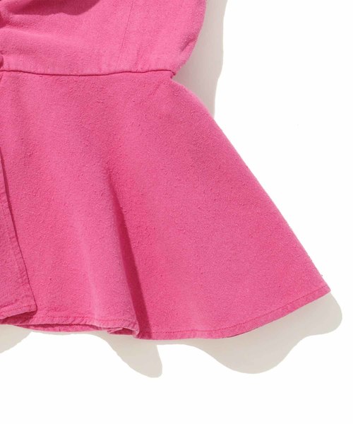 Levi's Made & Crafted(リーバイスメイドアンドクラフテッド)の「LEVI'S(R) MADE & CRAFTED(R) SENORITA TOP PINK PEACOCK(キャミソール・レディース・レッド・S/XS)」の5枚目の写真