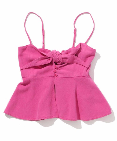 Levi's Made & Crafted(リーバイスメイドアンドクラフテッド)の「LEVI'S(R) MADE & CRAFTED(R) SENORITA TOP PINK PEACOCK(キャミソール・レディース・レッド・S/XS)」の10枚目の写真