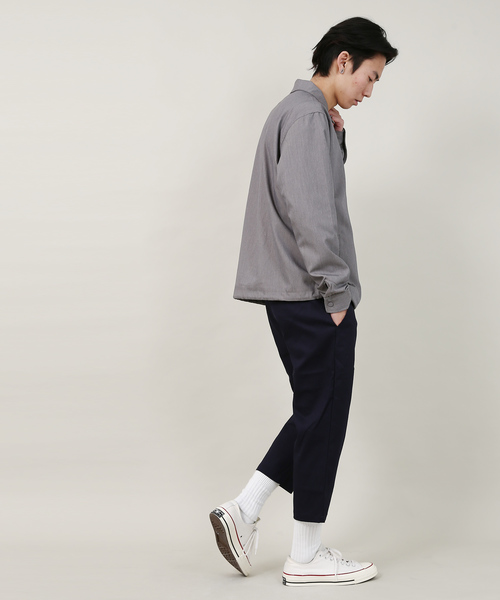 Rocky Monroe(ロッキーモンロー)の「TRコーチジャケット(ブルゾン・メンズ・ブラック/ベージュ/ネイビー/グレー/グレー系その他/グレー系その他2・M/L/XL)」の20枚目の写真