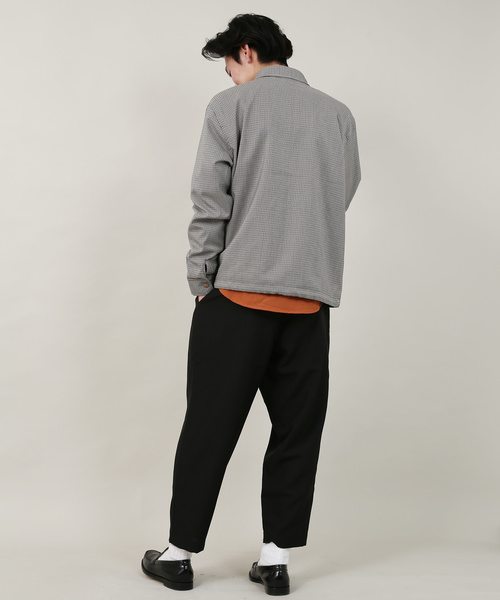 Rocky Monroe(ロッキーモンロー)の「TRコーチジャケット(ブルゾン・メンズ・ブラック/ベージュ/ネイビー/グレー/グレー系その他/グレー系その他2・M/L/XL)」の16枚目の写真
