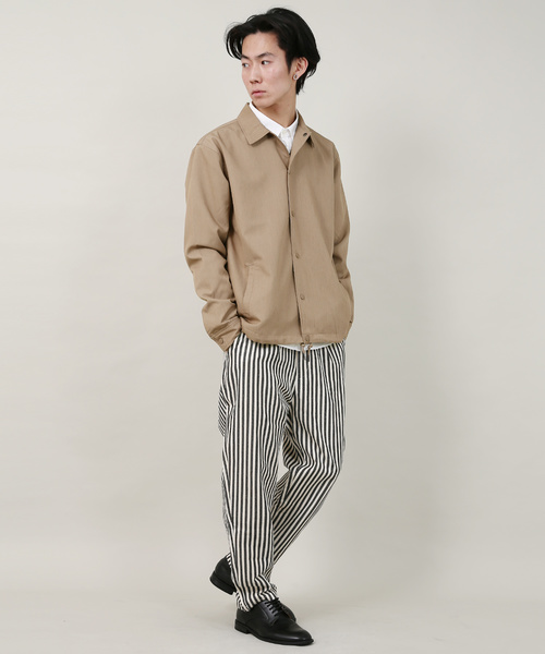 Rocky Monroe(ロッキーモンロー)の「TRコーチジャケット(ブルゾン・メンズ・ブラック/ベージュ/ネイビー/グレー/グレー系その他/グレー系その他2・M/L/XL)」の8枚目の写真