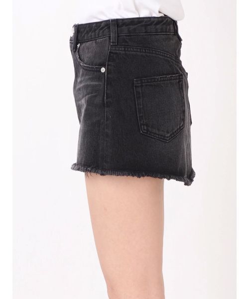 GYDA(ジェイダ)の「スカートライクショートパンツ(デニムスカート・レディース・ライトブルー/ブルー/ブラック・MEDIUM/SMALL/X-SMALL)」の15枚目の写真