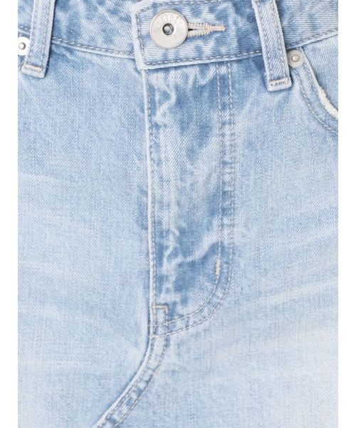 GYDA(ジェイダ)の「スカートライクショートパンツ(デニムスカート・レディース・ライトブルー/ブルー/ブラック・MEDIUM/SMALL/X-SMALL)」の16枚目の写真