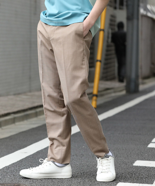 JUNRED（ジュンレッド）の「TRスリムイージーパンツ（その他パンツ・メンズ・チャコールグレー/ベージュ/ブラック・M/LL/S/L）」の3枚目の写真