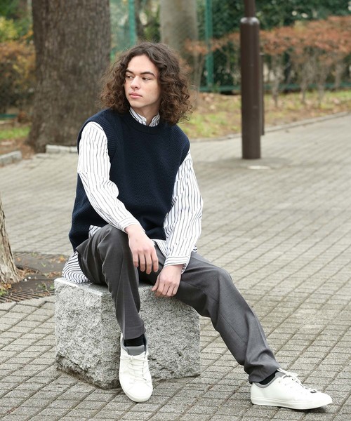 JUNRED（ジュンレッド）の「TRスリムイージーパンツ（その他パンツ・メンズ・チャコールグレー/ベージュ/ブラック・M/LL/S/L）」の9枚目の写真