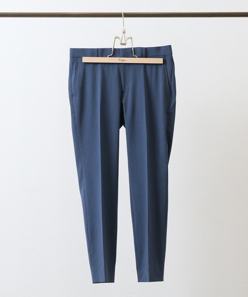 EDIFICE（エディフィス）の「ストレッチギャバ テーパードパンツ（その他パンツ・メンズ・ブラック/ブラウン系その他/カーキ/ブルー系その他・SMALL/MEDIUM/LARGE/X-LARGE）」の4枚目の写真