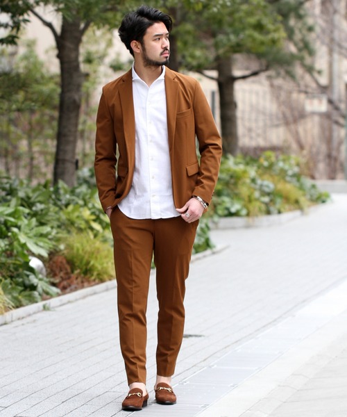 EDIFICE（エディフィス）の「ストレッチギャバ テーパードパンツ（その他パンツ・メンズ・ブラック/ブラウン系その他/カーキ/ブルー系その他・SMALL/MEDIUM/LARGE/X-LARGE）」の8枚目の写真