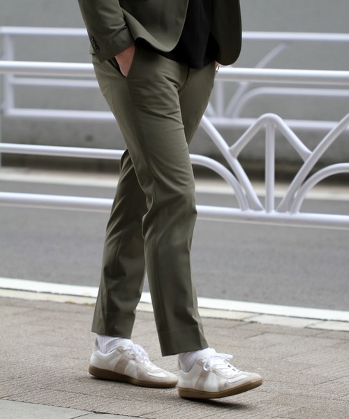 EDIFICE（エディフィス）の「ストレッチギャバ テーパードパンツ（その他パンツ・メンズ・ブラック/ブラウン系その他/カーキ/ブルー系その他・SMALL/MEDIUM/LARGE/X-LARGE）」の13枚目の写真