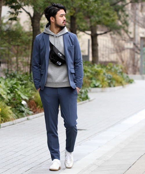 EDIFICE（エディフィス）の「ストレッチギャバ テーパードパンツ（その他パンツ・メンズ・ブラック/ブラウン系その他/カーキ/ブルー系その他・SMALL/MEDIUM/LARGE/X-LARGE）」の17枚目の写真