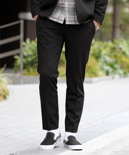 EDIFICE（エディフィス）の「ストレッチギャバ テーパードパンツ（その他パンツ・メンズ・ブラック/ブラウン系その他/カーキ/ブルー系その他・SMALL/MEDIUM/LARGE/X-LARGE）」の18枚目の写真