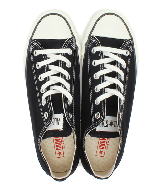 CONVERSE（コンバース）の「日本製 コンバース オールスター ジャパン CONVERSE ALLSTAR J OX（スニーカー・メンズ・ブラック/レッド/ホワイト・28cm/26cm/27cm/29cm/27.5cm/26.5cm）」の6枚目の写真