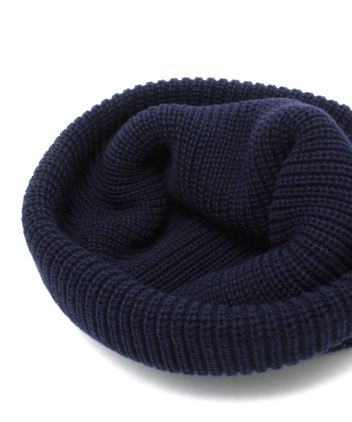 BEAMS(ビームス)の「○BEAMS / SL アクリル ワッチキャップ(ニットキャップ/ビーニー・メンズ・オレンジ/イエロー/ブルー系その他/ネイビー・ONE SIZE)」の8枚目の写真