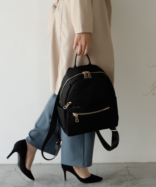 セール】10ポケットナイロンミニリュック（バックパック/リュック