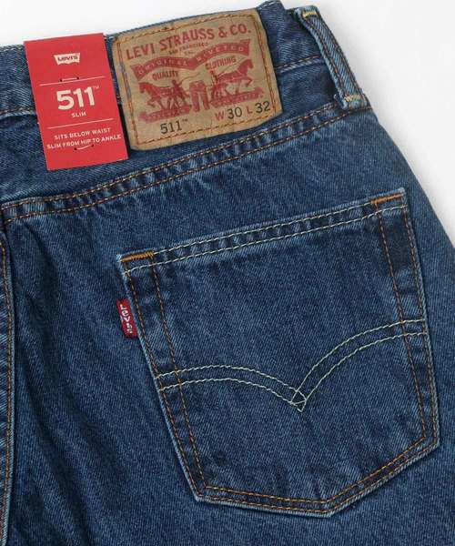 Levi's（リーバイス）の「Levi's/ リーバイス 511スリムフィット（デニムパンツ・メンズ・ブラック/インディゴブルー/ブラック系その他・32inch/30inch/28inch/34inch/31inch/29inch/33inch/36inch/38inch）」の8枚目の写真