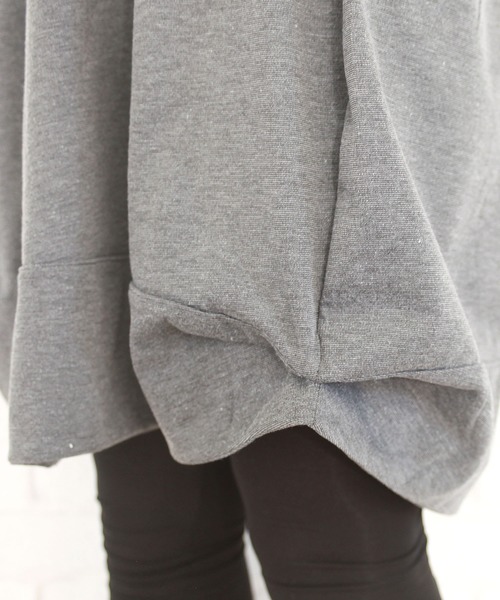 Amulet（アミュレット）の「コクーンシルエットワンピース（ワンピース・レディース・グリーン/ブラウン/グレー/ブラック・M/L/XL）」の5枚目の写真