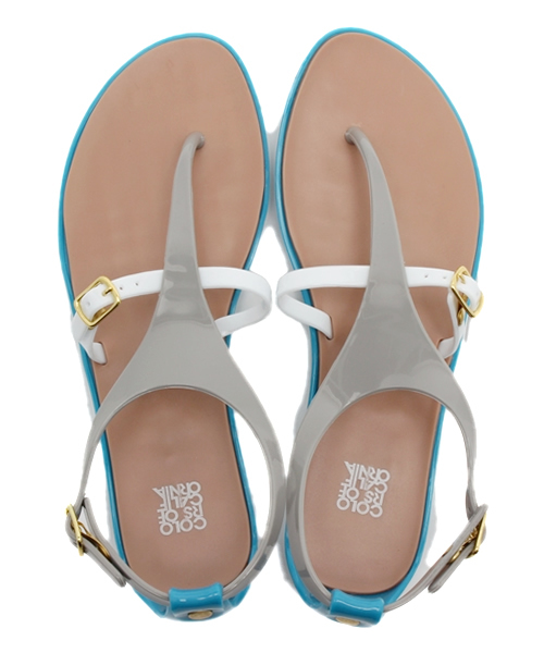 AMERICAN RAG CIE（アメリカンラグシー）の「COLORS OF CALIFORNIA/205-CFA-HC.EJTODY（サンダル・レディース・ブラック/ブルー/レッド・37/36/38）」の10枚目の写真