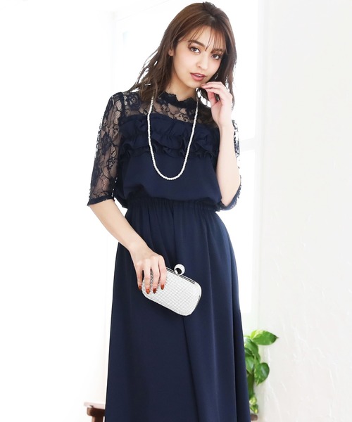 DRESS LAB（ドレスラボ）の「【結婚式/オケージョンドレス】フロント 