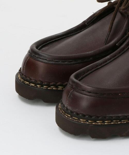 Paraboot（パラブーツ）の「[ パラブーツ ] Paraboot MICHAEL ミカエル チロリアン シューズ（モカシン/デッキシューズ・メンズ・ブラック/ダークブラウン・6h/7h/7/6/8/8h）」の6枚目の写真