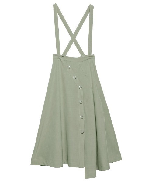 RING DOT JUMPER SKIRT 