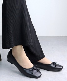 LibertyDoll | Liberty Doll / スクエアトゥフラット美脚バレエパンプス(1129)(バレエシューズ)