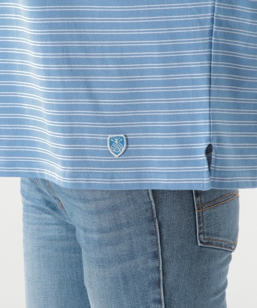 ORCIVAL（オーシバル）の「【ORCIVAL(オーシバル)】STRIPE BIGプルオーバー（Tシャツ/カットソー・レディース・ライトブルー/ブラック/ベージュ・FREE）」の19枚目の写真