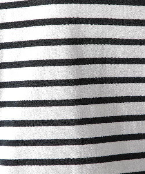 ORCIVAL（オーシバル）の「【ORCIVAL(オーシバル)】STRIPE BIGプルオーバー（Tシャツ/カットソー・レディース・ライトブルー/ブラック/ベージュ・FREE）」の21枚目の写真