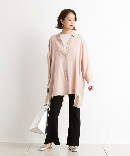 DouDou（ドゥドゥ）の「バックリボンブラウス（シャツ/ブラウス・レディース・オフホワイト/ミント/ピンク・FREE）」の18枚目の写真